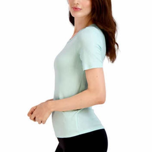 Lucky Brand Ladies’ Ribbed Crew, 3-pack NIB Size L - Picture 5 of 6